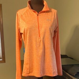 Under Armour Women's Vibrant Orange Long Sleeve Top